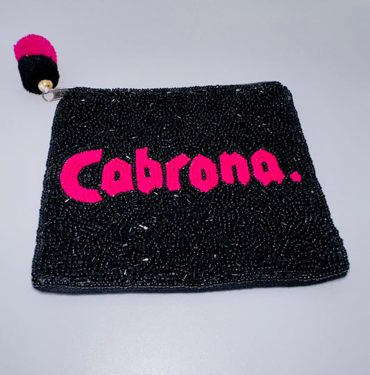 Cabrona Beaded Coin Bag