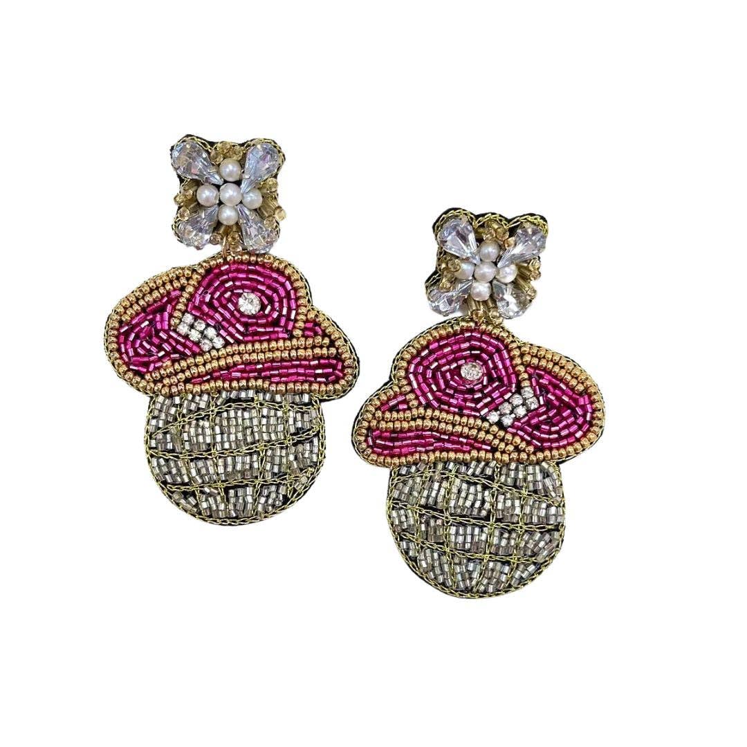 Treasure Jewels Inc. - Disco Cowgirl Beaded Earrings