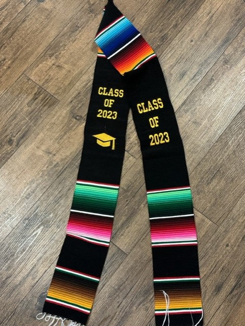 Serape Graduation Stole to show your Cultural Pride 